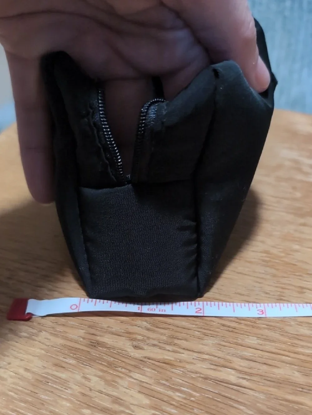 Philosophy Black Cosmetic Pouch